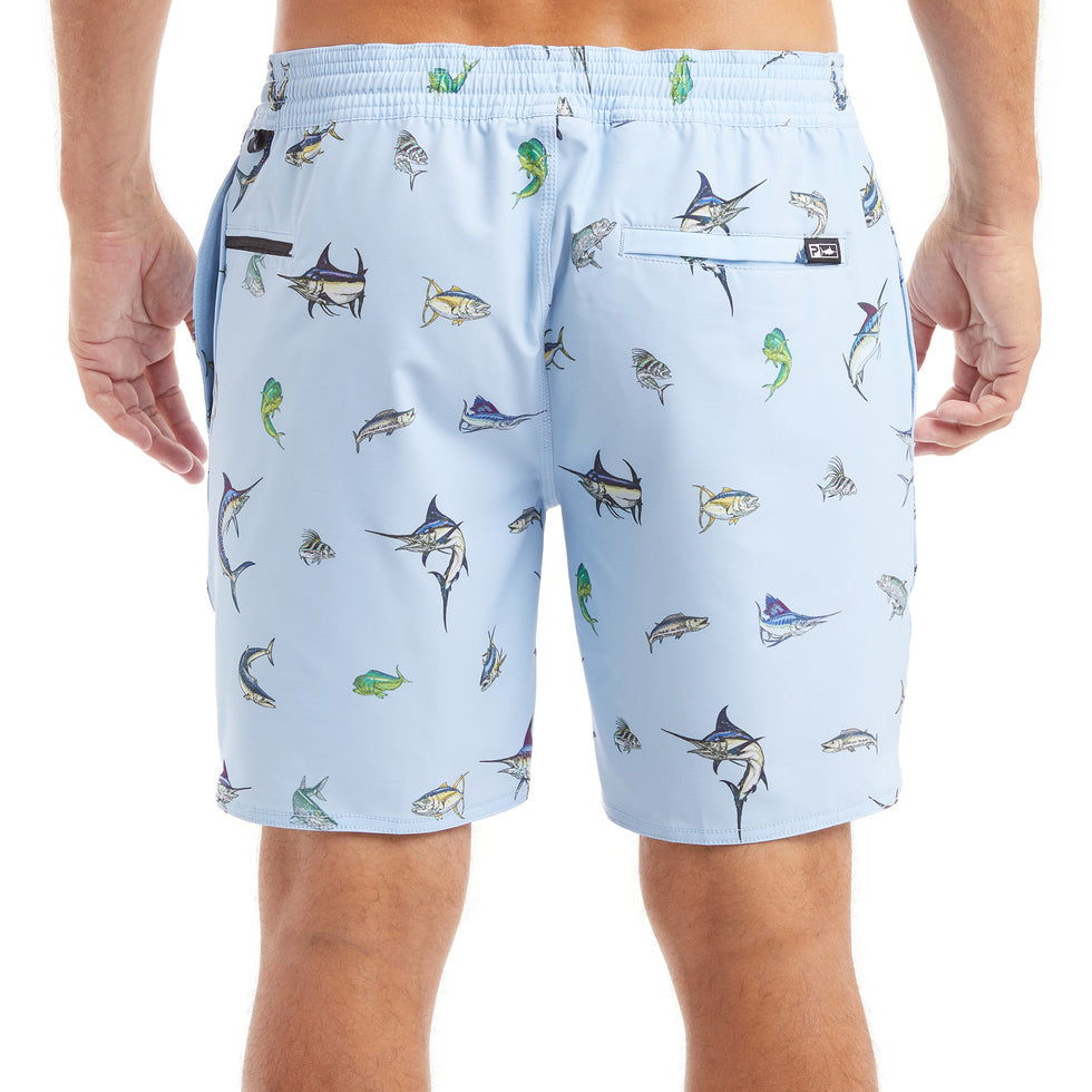 Pelagic The Dockside 18" Elastic Waist Shorts - Dogfish Tackle & Marine