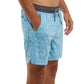 Pelagic Leiday Elastic Waist Lined Shorts 17"