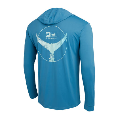 Pelagic Aquatek Tails Up Hooded Fishing Shirt - Dogfish Tackle & Marine