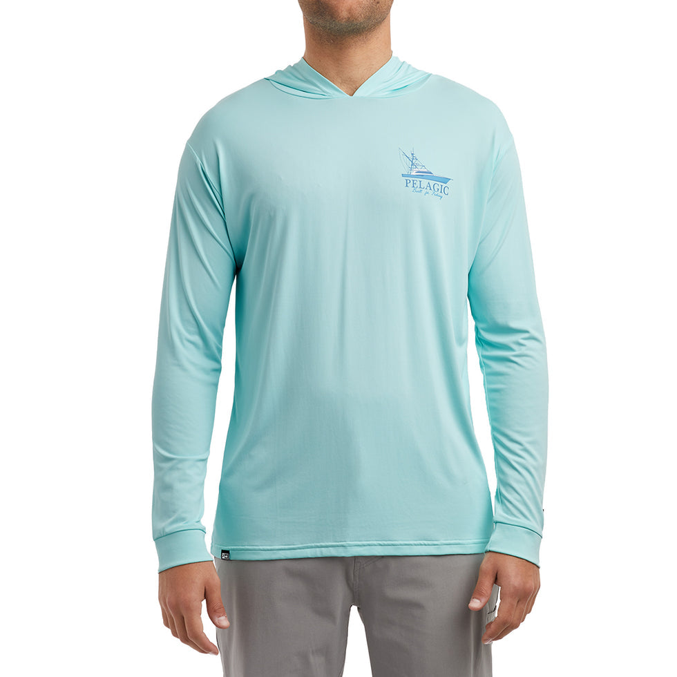 Pelagic Aquatek Good Livin Hooded Fishing Shirt - Dogfish Tackle & Marine