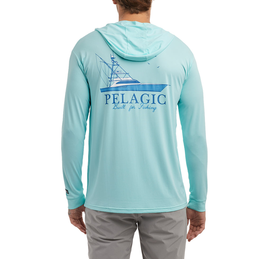 Pelagic Aquatek Good Livin Hooded Fishing Shirt - Dogfish Tackle & Marine