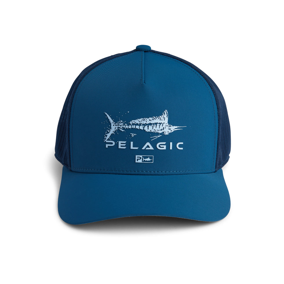 Pelagic Echo Gyotaku Performance Trucker - Dogfish Tackle & Marine