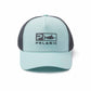 Pelagic Echo icon Performance Trucker Turquoise - Dogfish Tackle & Marine