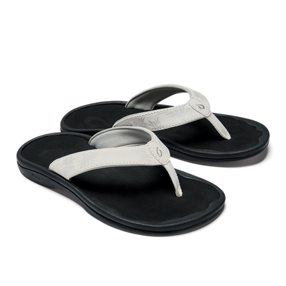 Olukai Women's Ohana Bright White/Hua Sandals - Dogfish Tackle & Marine