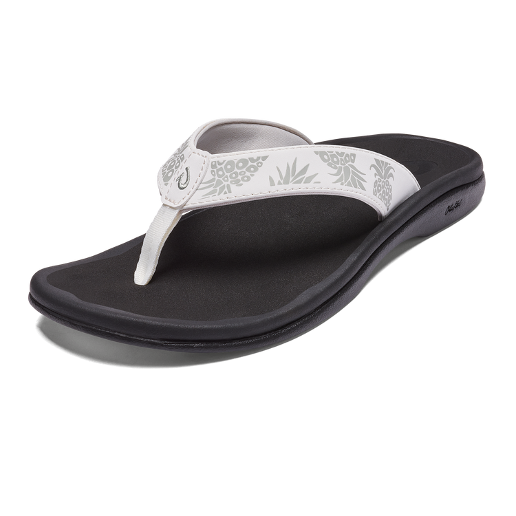 Olukai Women's Ohana Bright White/Hua Sandals - Dogfish Tackle & Marine