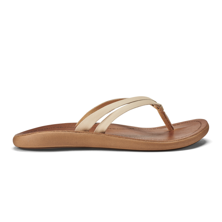 Olukai Women's Kapehe Luana Tapa/Sahara Sandals - Dogfish Tackle & Marine