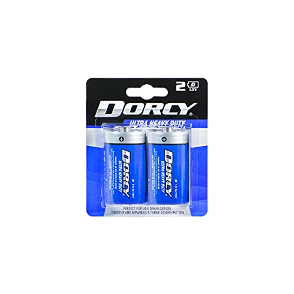 Dorcy Heavy Duty D Batteries