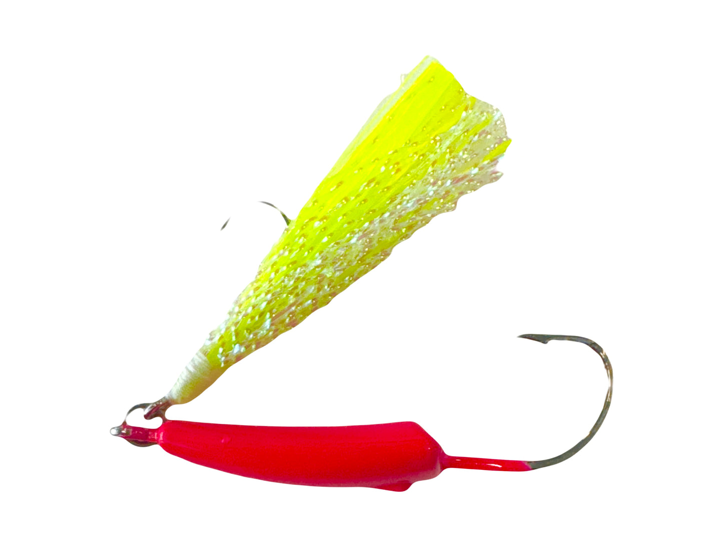 Eupro Pompano Jig w/ Standard steel split ring & teaser - Dogfish Tackle & Marine