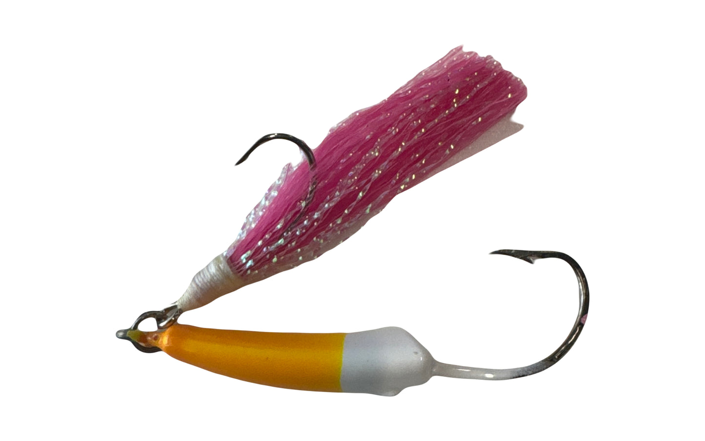 Eupro Pompano Jig w/ Standard steel split ring & teaser - Dogfish Tackle & Marine