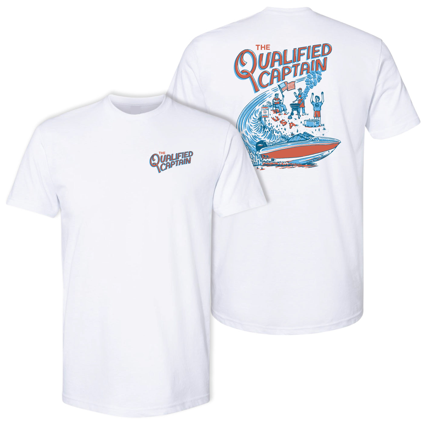 The Qualified Captain USA Tee Shirt