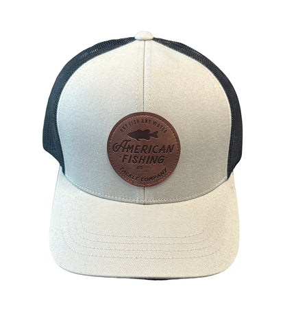 Aftco Lemonade Leather Trucker Hat - Dogfish Tackle & Marine