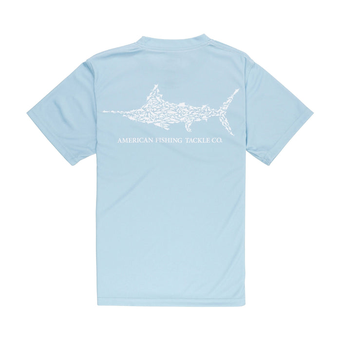 Aftco Kids Jigfish Jig Fishing Short Sleeve Shirt - Dogfish Tackle & Marine