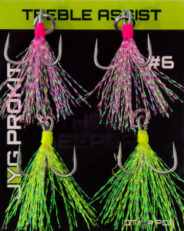 JYG Treble Assit Hooks - Dogfish Tackle & Marine