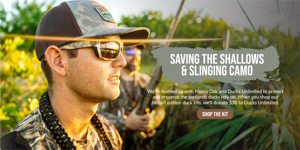 Bajio Ducks Unlimited Camo Glasses