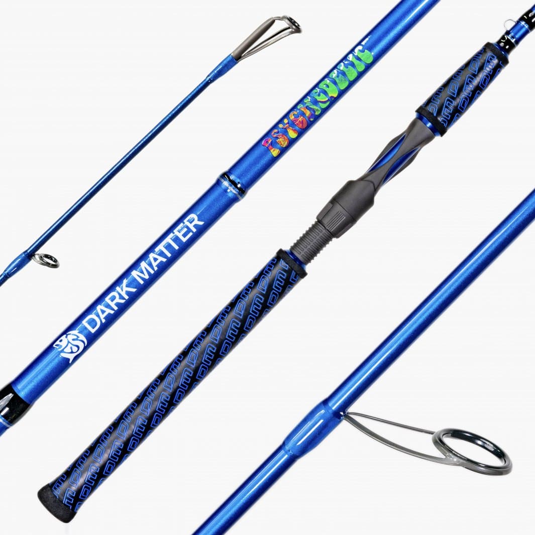 Dark Matter Psychedelic Inshore Spinning Rods - Dogfish Tackle & Marine