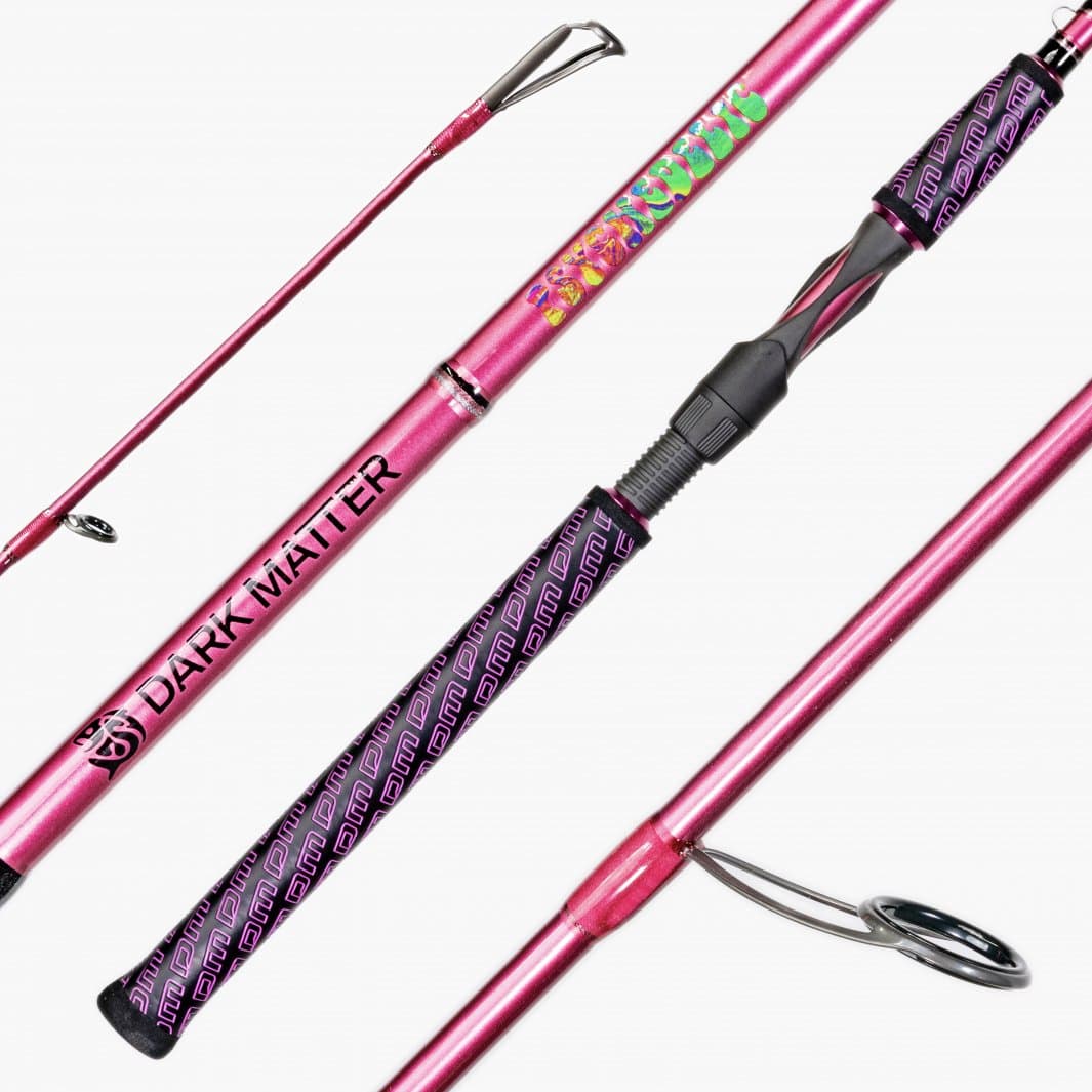 Dark Matter Psychedelic Inshore Spinning Rods - Dogfish Tackle & Marine