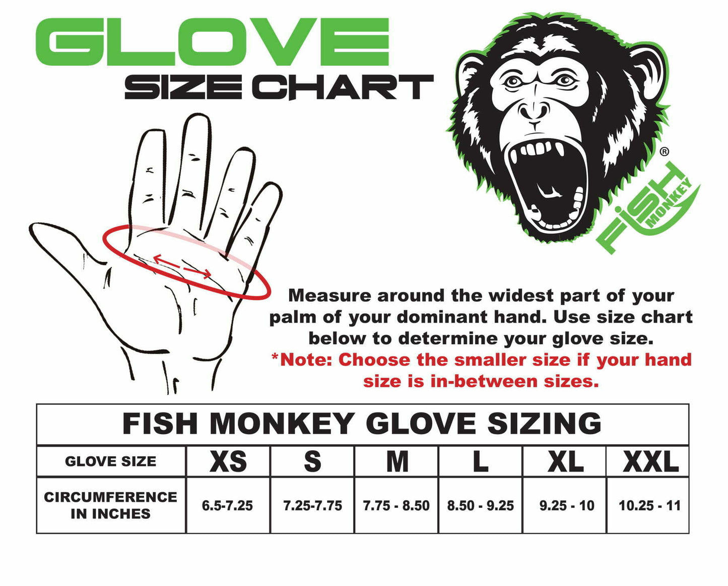 Fishmonkey Half Finger Guide Glove - Dogfish Tackle & Marine