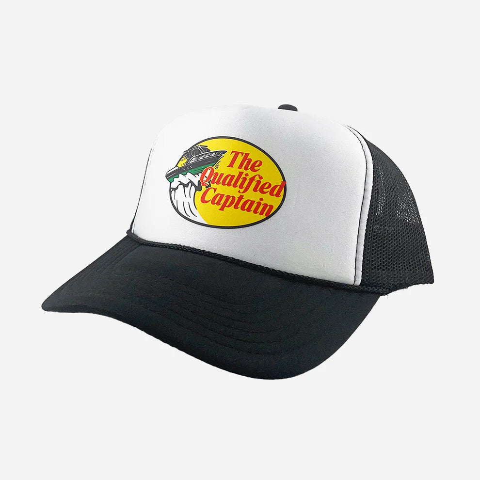 The Qualified Captain Full Send Foamie Trucker Hat - Dogfish Tackle & Marine