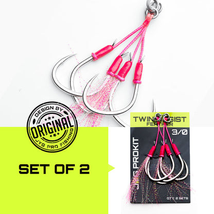 Jyg twin assist hooks 2pk - Dogfish Tackle & Marine