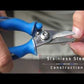 Cuda 5.25 titanium bonded mini snip scissors - Dogfish Tackle & Marine