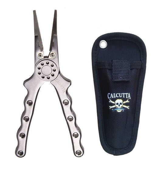 Calcutta aluminum pliers with lanyard - Dogfish Tackle & Marine