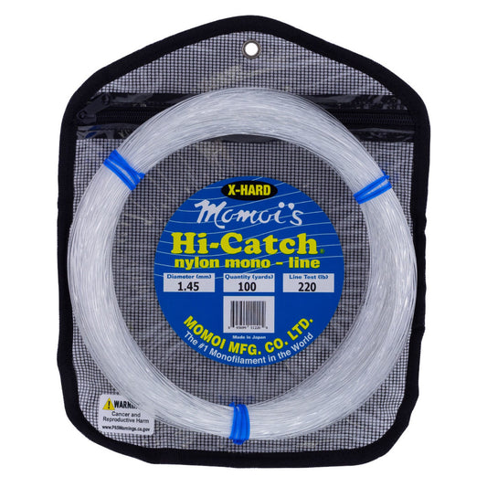 Momoi Hi Catch X Hard Mono Leader - Dogfish Tackle & Marine