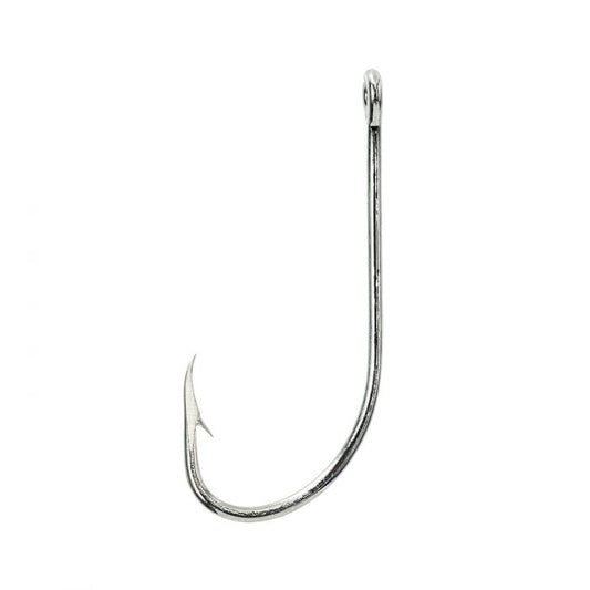 Eagle claw 085A plain shank nickel hook - Dogfish Tackle & Marine