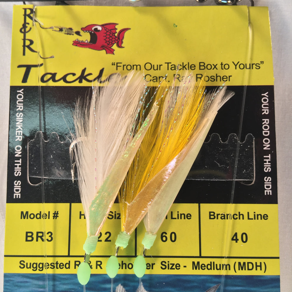 R&R Tackle BR2 and BR3 series Sabiki - Dogfish Tackle & Marine