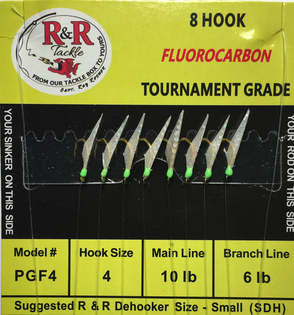 R&R tackle fluorocarbon pg series sabiki - Dogfish Tackle & Marine