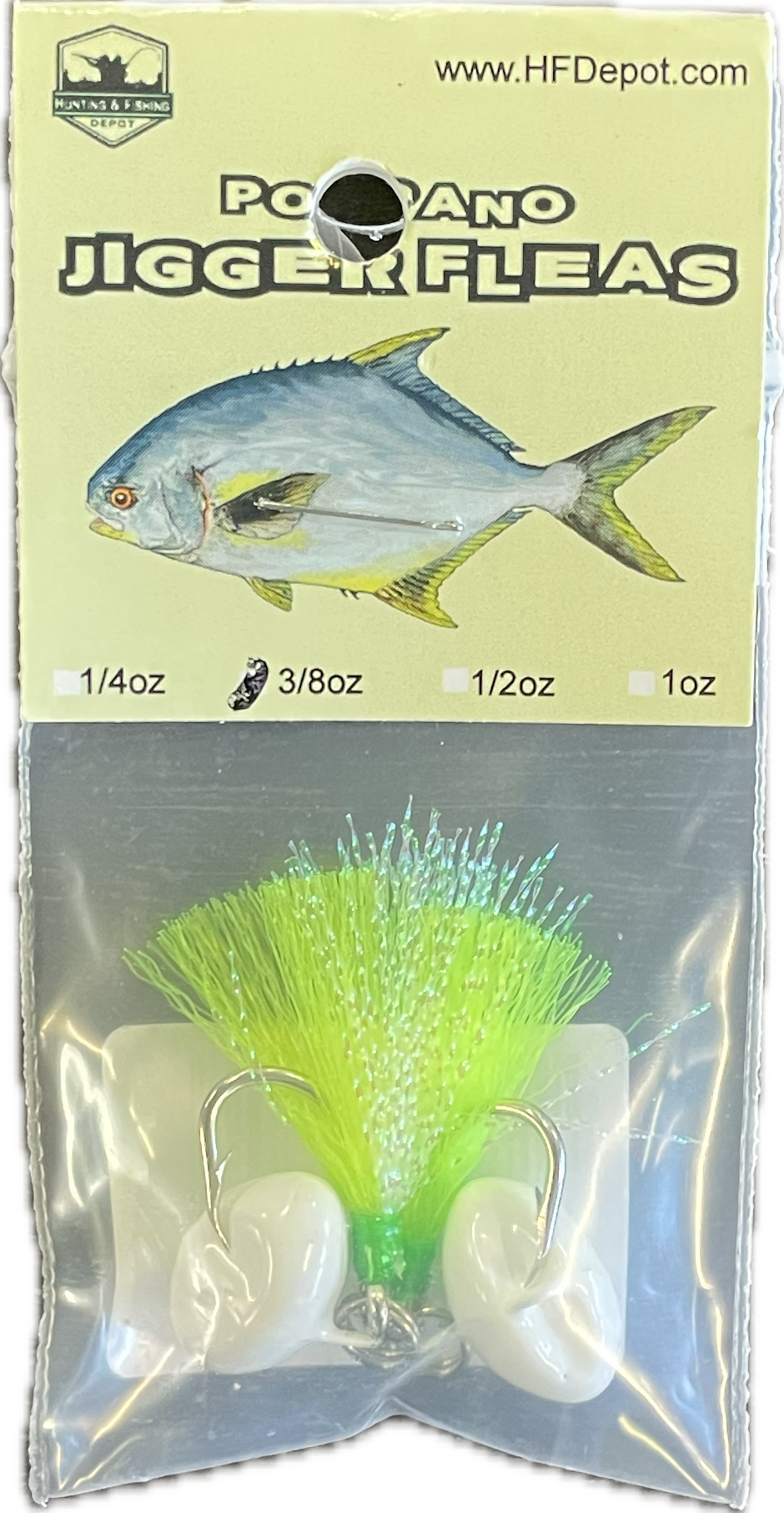 HFdepot Pompano Jigger Fleas - Dogfish Tackle & Marine