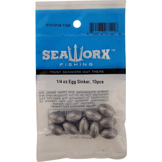 SeaWorx Packaged Egg Sinkers