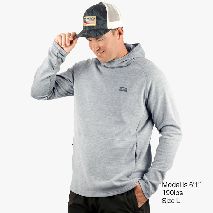 Aftco Coastal Layer Pullover Hoodie