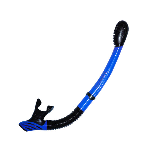 Saeko Dive Black And Blue Silicone Snorkel - Dogfish Tackle & Marine