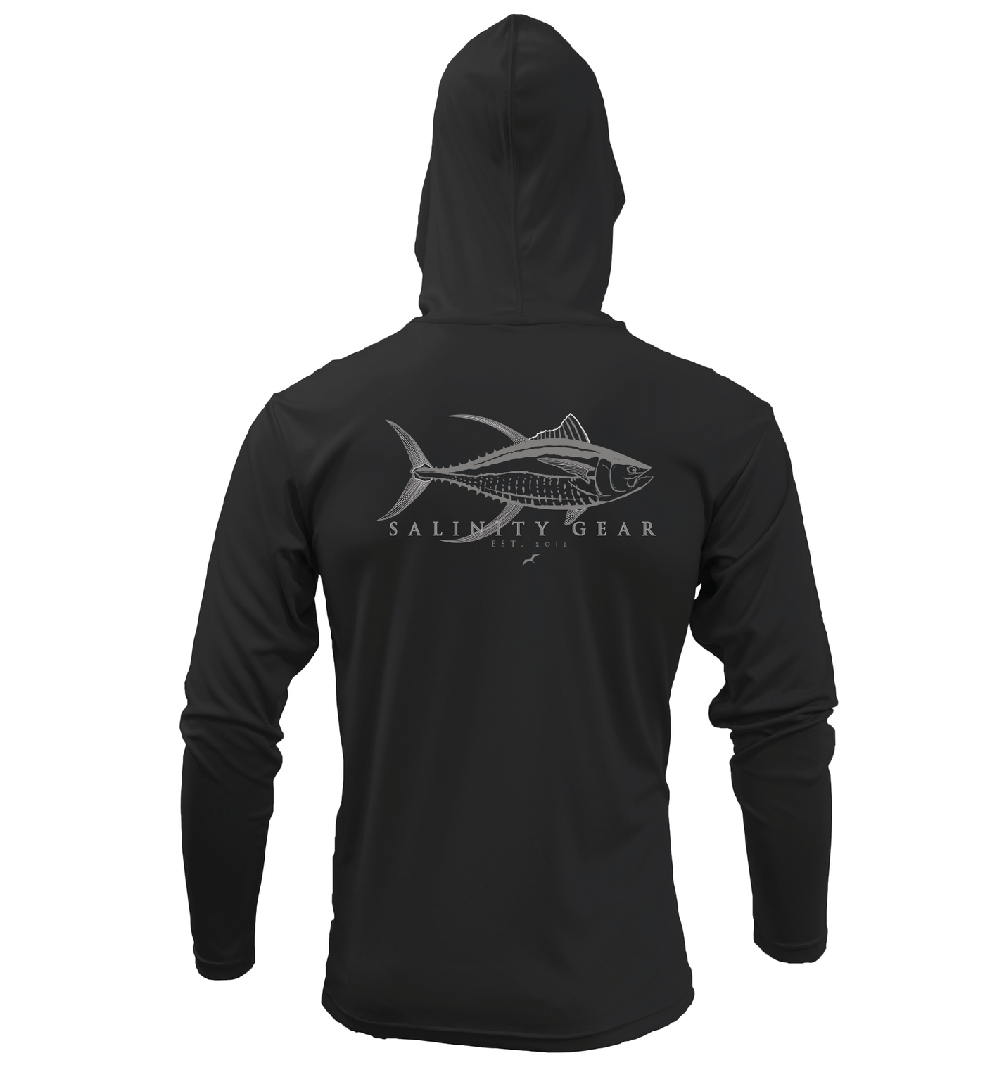 Salinity Tuna Performance Hoodie Black - Dogfish Tackle & Marine