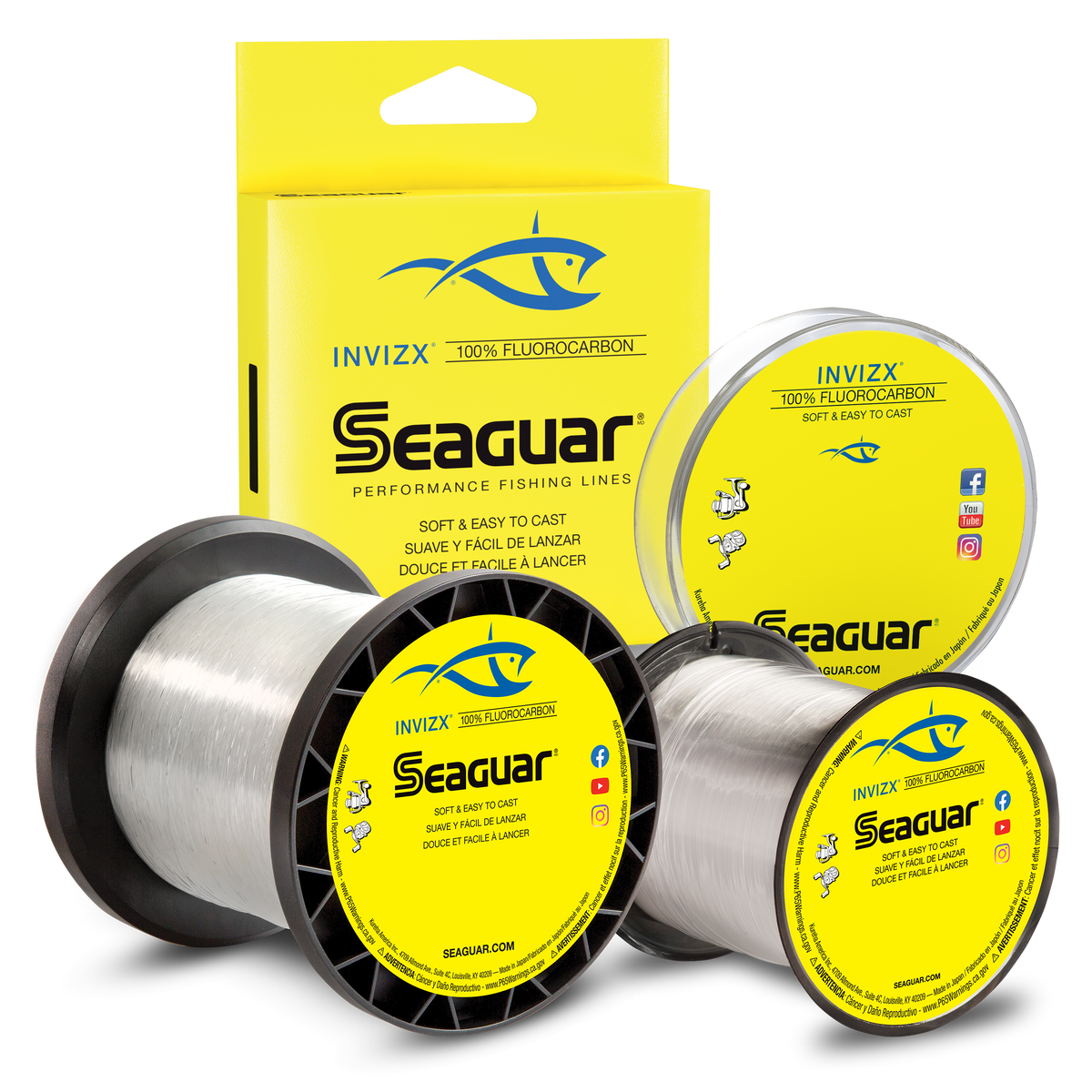 Seaguar INVIZX Fluorocarbon - Dogfish Tackle & Marine