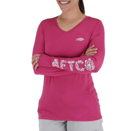 Aftco Womens Jigfish Performance LS Shirt - Dogfish Tackle & Marine