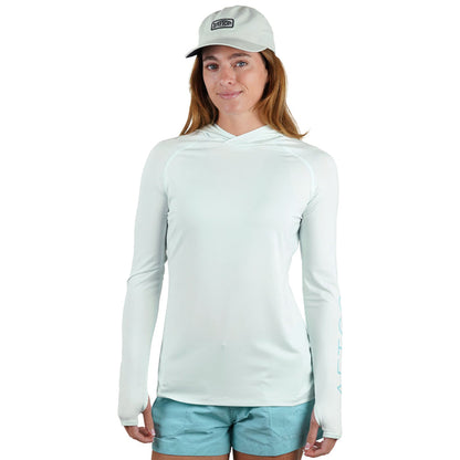 Aftco Women's Samurai Long Sleeve Sun Protection Hoodie T-Shirt - Dogfish Tackle & Marine