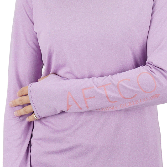 Aftco Women's Samurai Long Sleeve Sun Protection Hoodie T-Shirt - Dogfish Tackle & Marine