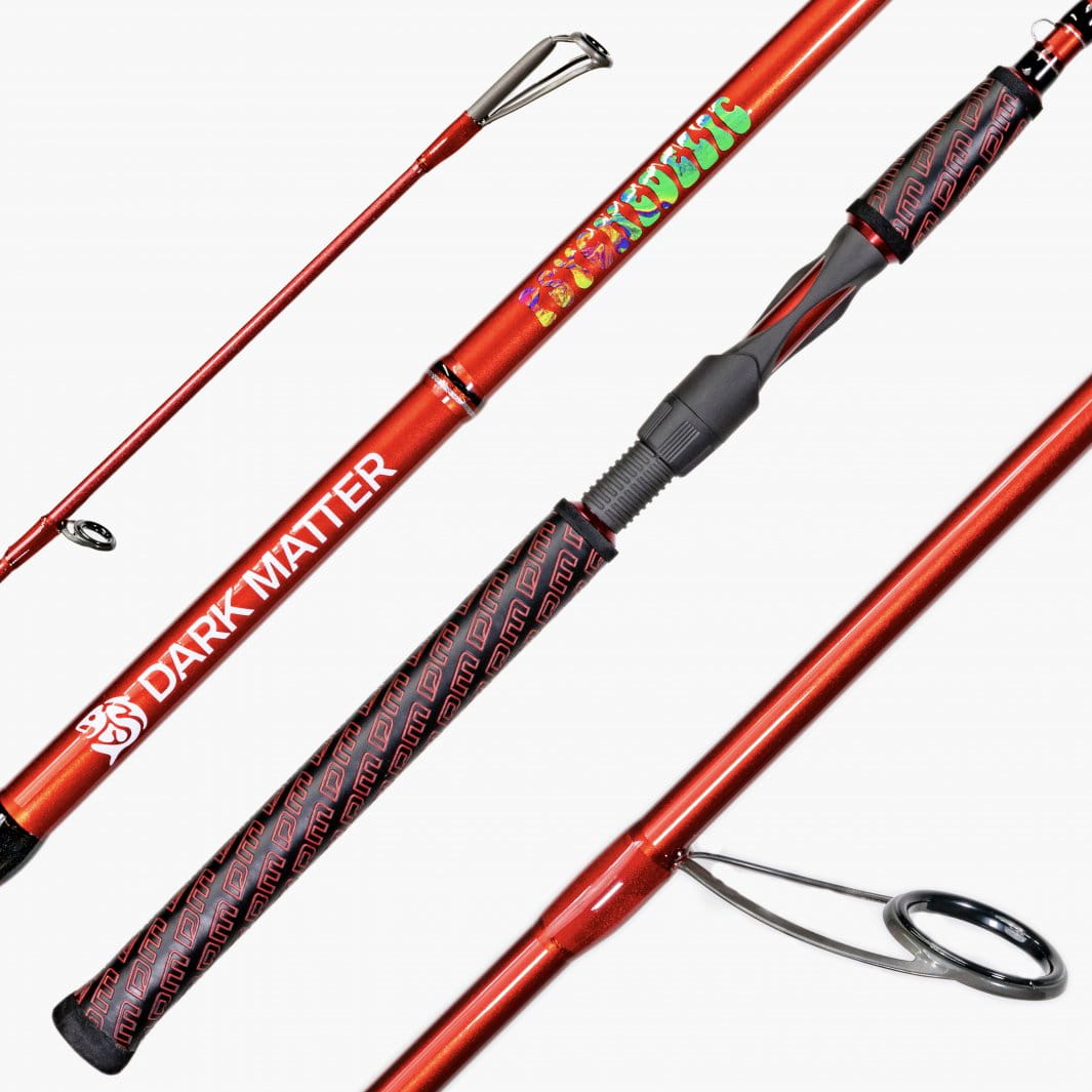 Dark Matter Psychedelic Inshore Spinning Rods - Dogfish Tackle & Marine