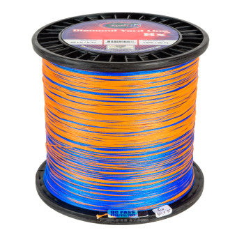 Momoi Diamond Collegiate Series Braided Line - FL Gator color - 65lb - 1500yd spool - Dogfish Tackle & Marine