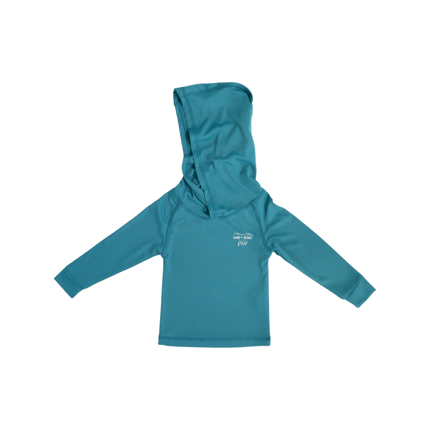 Keep The Littles Wild UV Hooded Sun Shirt - Dogfish Tackle & Marine