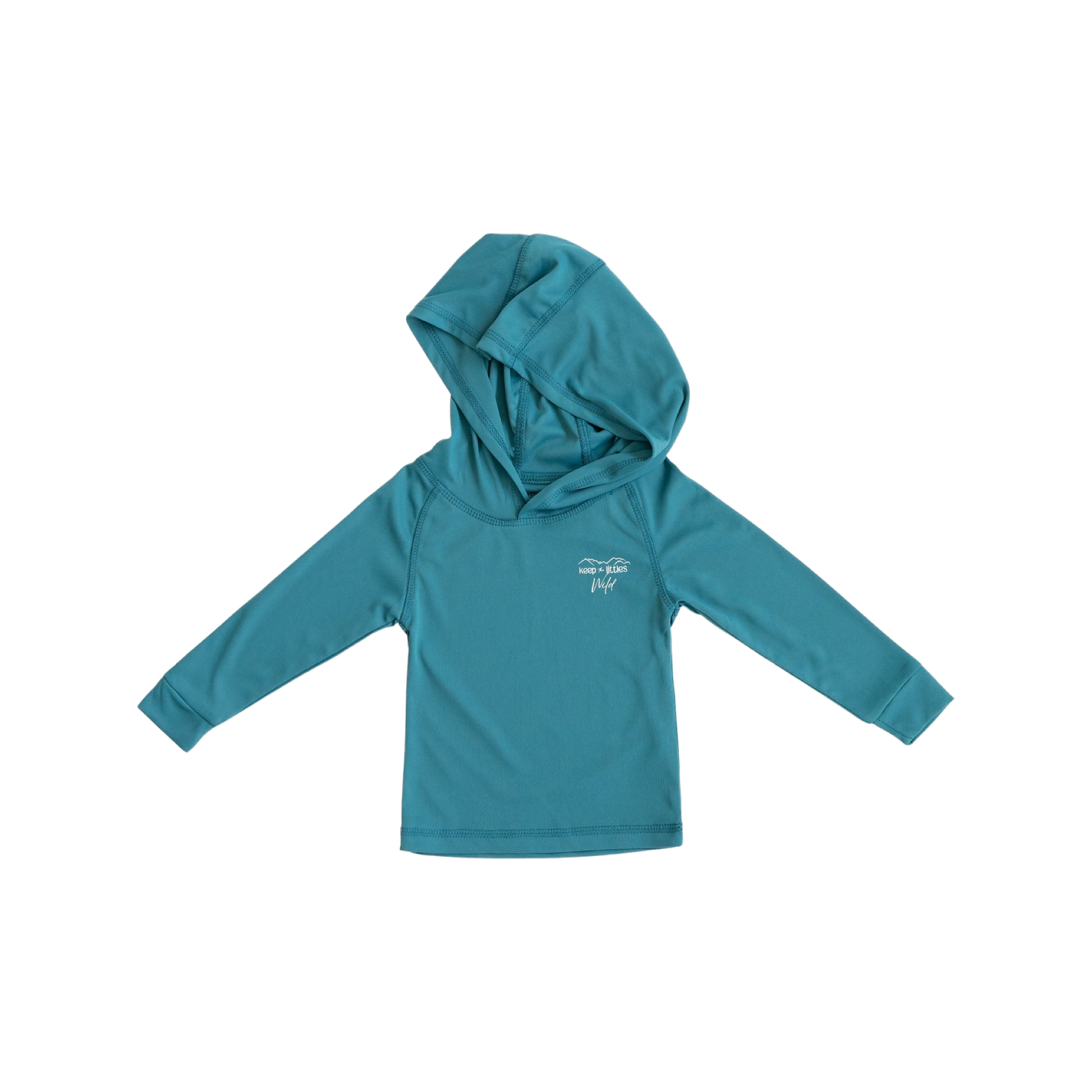 Keep The Littles Wild UV Hooded Sun Shirt - Dogfish Tackle & Marine