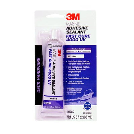 3M 4000 Fast Cure Marine Adhesive Sealant 3oz - Dogfish Tackle & Marine