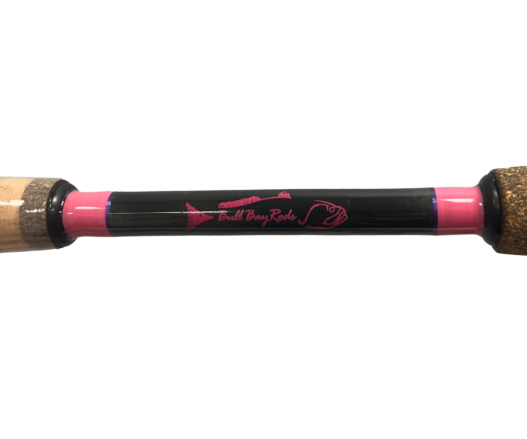 Bull Bay Sniper Pink Spinning Rod - Dogfish Tackle & Marine