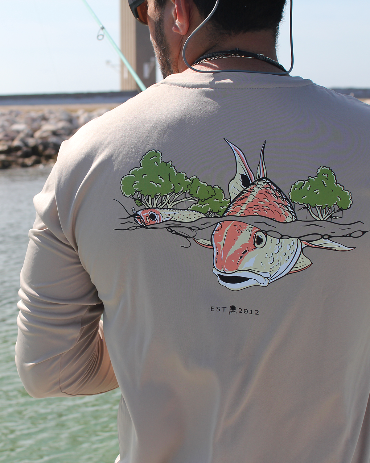 Salinity Performance Redfish Long Sleeve - Dogfish Tackle & Marine