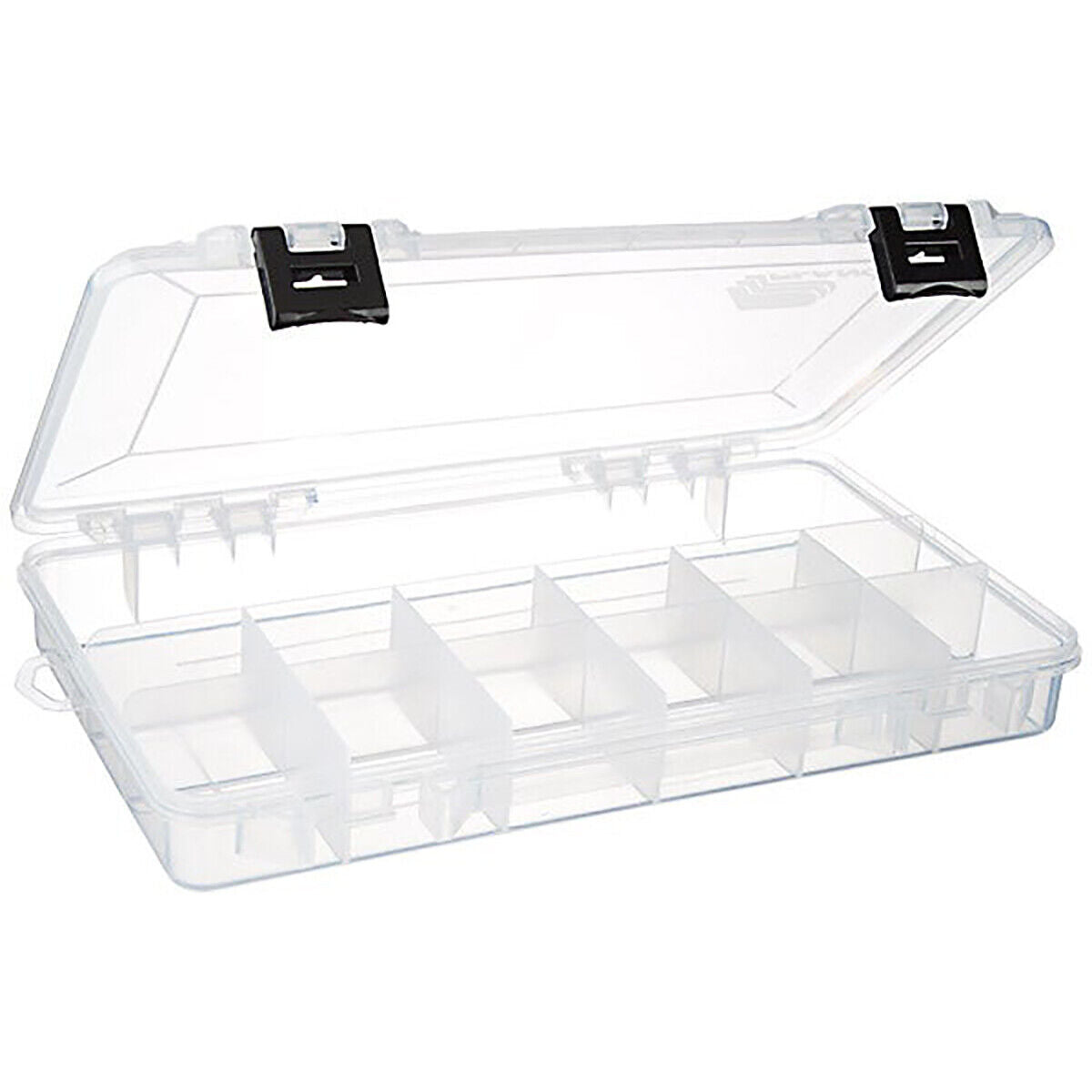 Plano 2371304 - ProLatch™ StowAway 13-Compartment 3700 Size Clear Plastic Utility Box - Dogfish Tackle & Marine