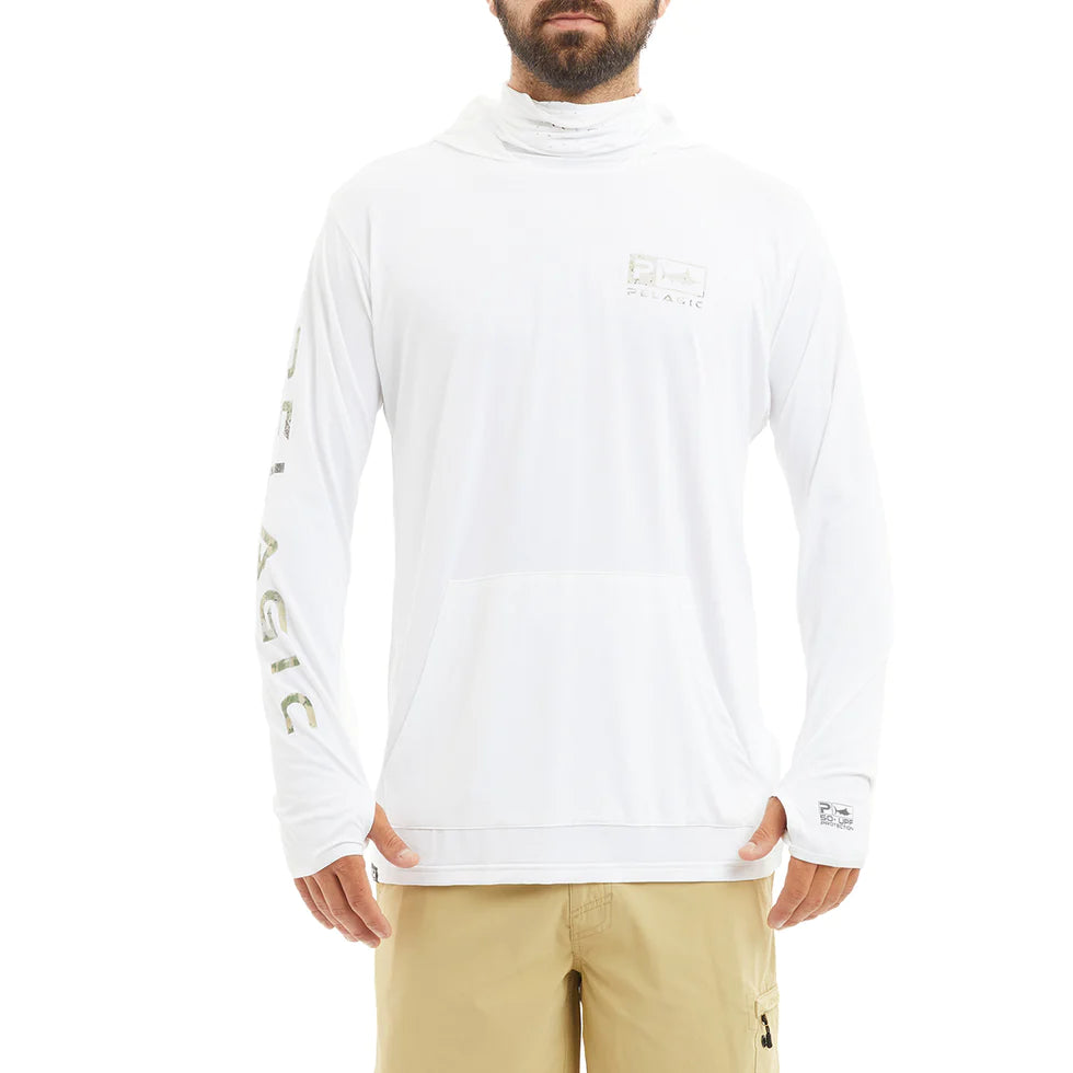 Pelagic Defcon Icon Hooded Fishing Shirt - Dogfish Tackle & Marine