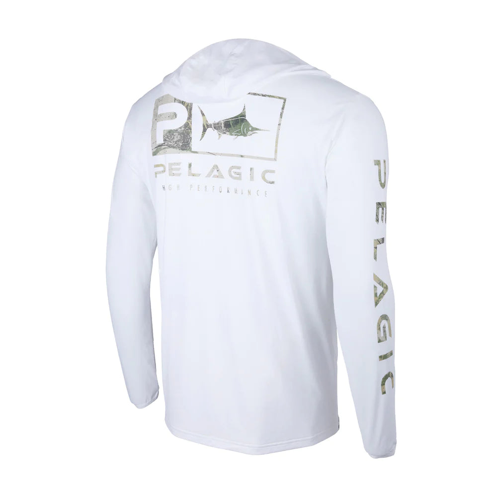 Pelagic Defcon Icon Hooded Fishing Shirt - Dogfish Tackle & Marine