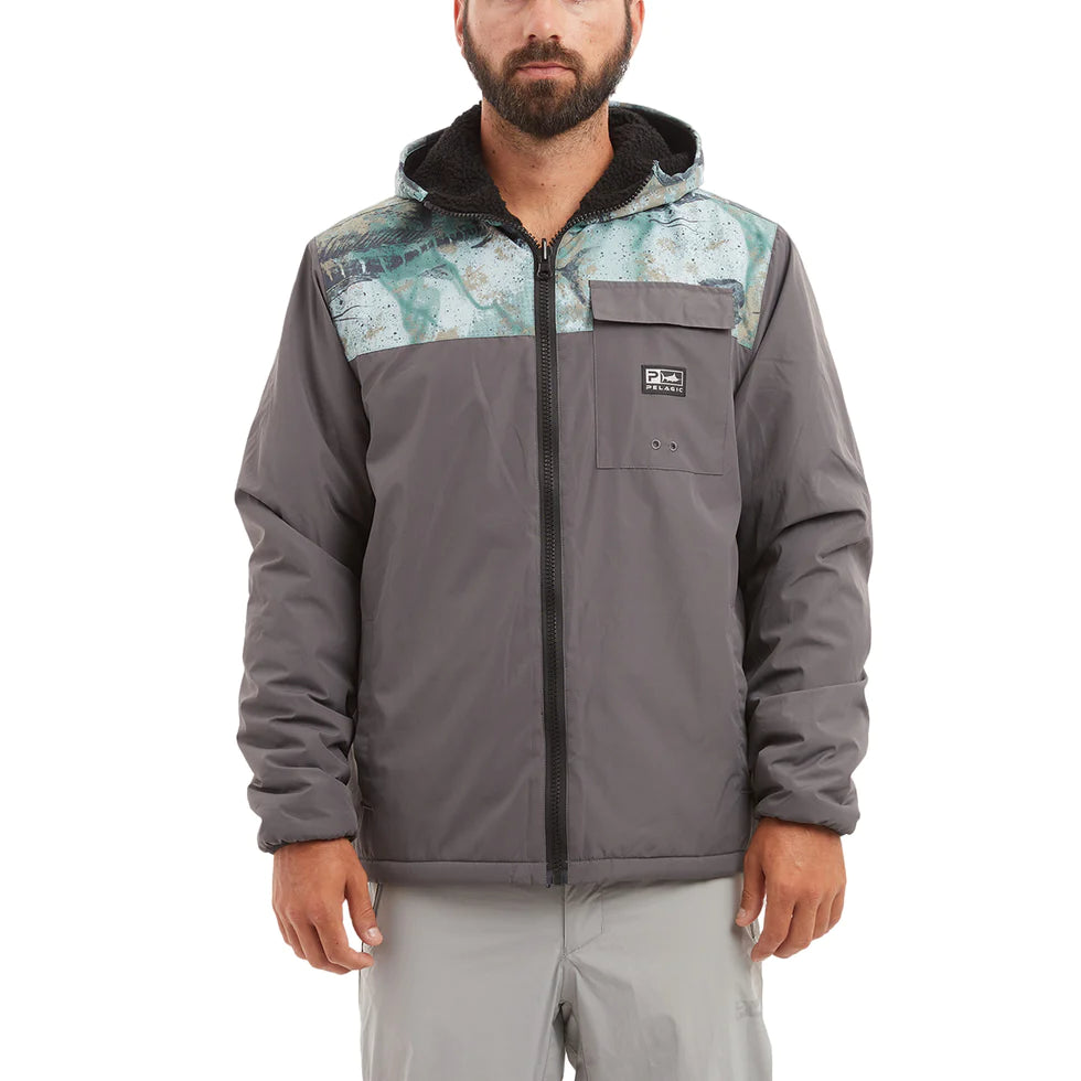 Pelagic Lunker Reverse Sherpa Jacket - Dogfish Tackle & Marine