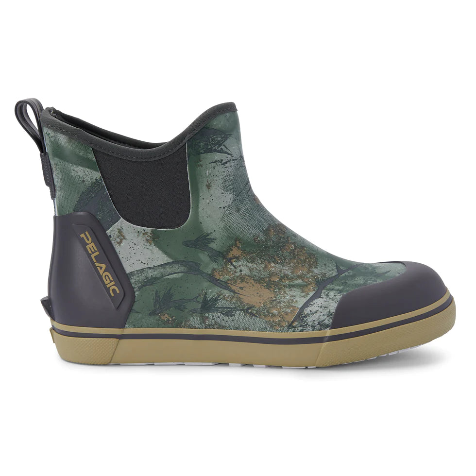 Pelagic Pursuit 6" Fishing Boots Green Camo - Dogfish Tackle & Marine